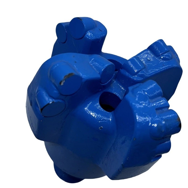 Four Wing Arc Angle PDC Drill Bit Diamond Compact Coreless Drill Bit