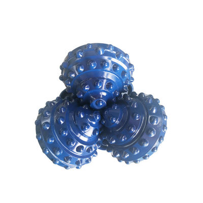 ดอกสว่านเจาะหินสำหรับบ่อน้ำ เหมืองแร่ และหินเจาะแบบลูกกลิ้ง 3 ลูก ทำจากทังสเตนคาร์ไบด์